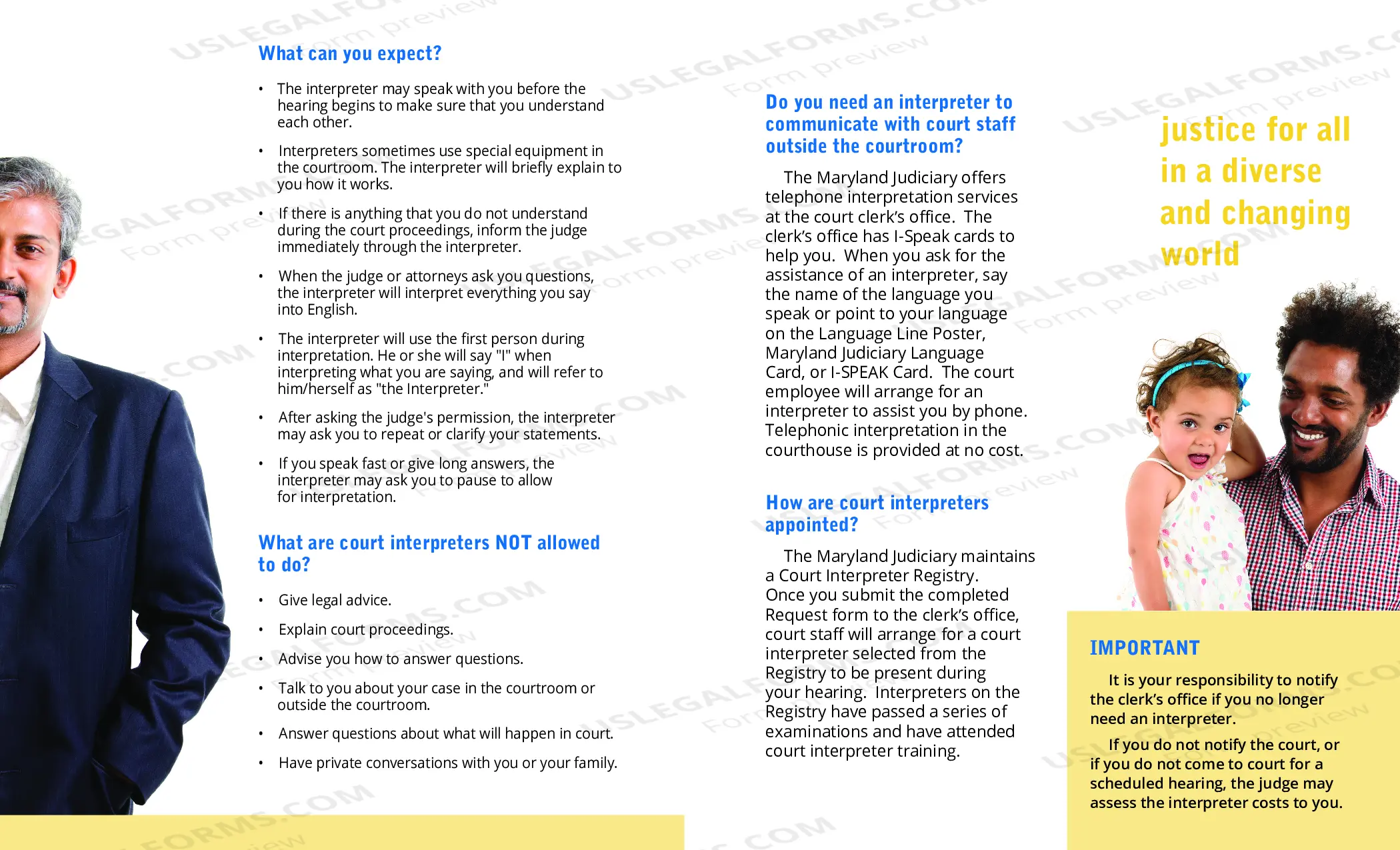 Preview Do You Need a Court Interpreter?