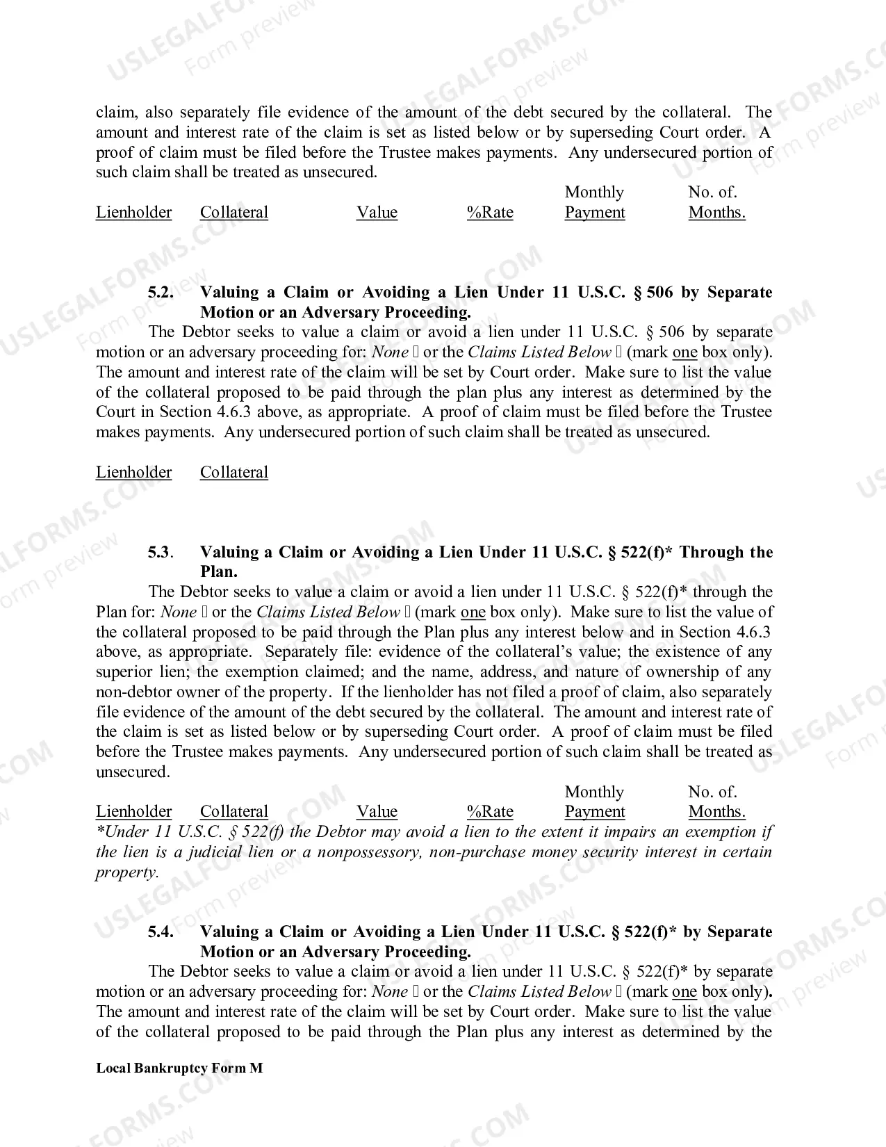 Preview Debtors Affidavit Requesting Discharge
