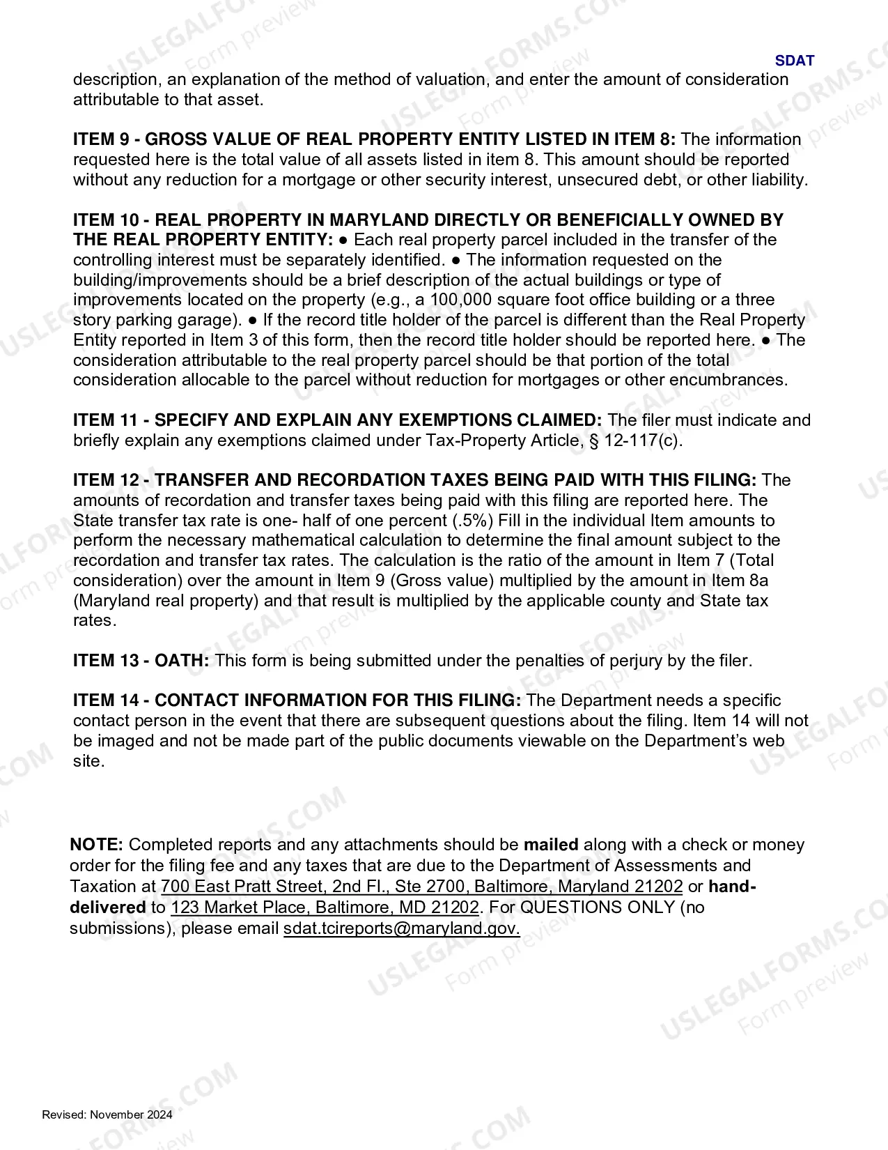 Preview Reporting a Transfer of a Controlling Interest in a Real Property Entity