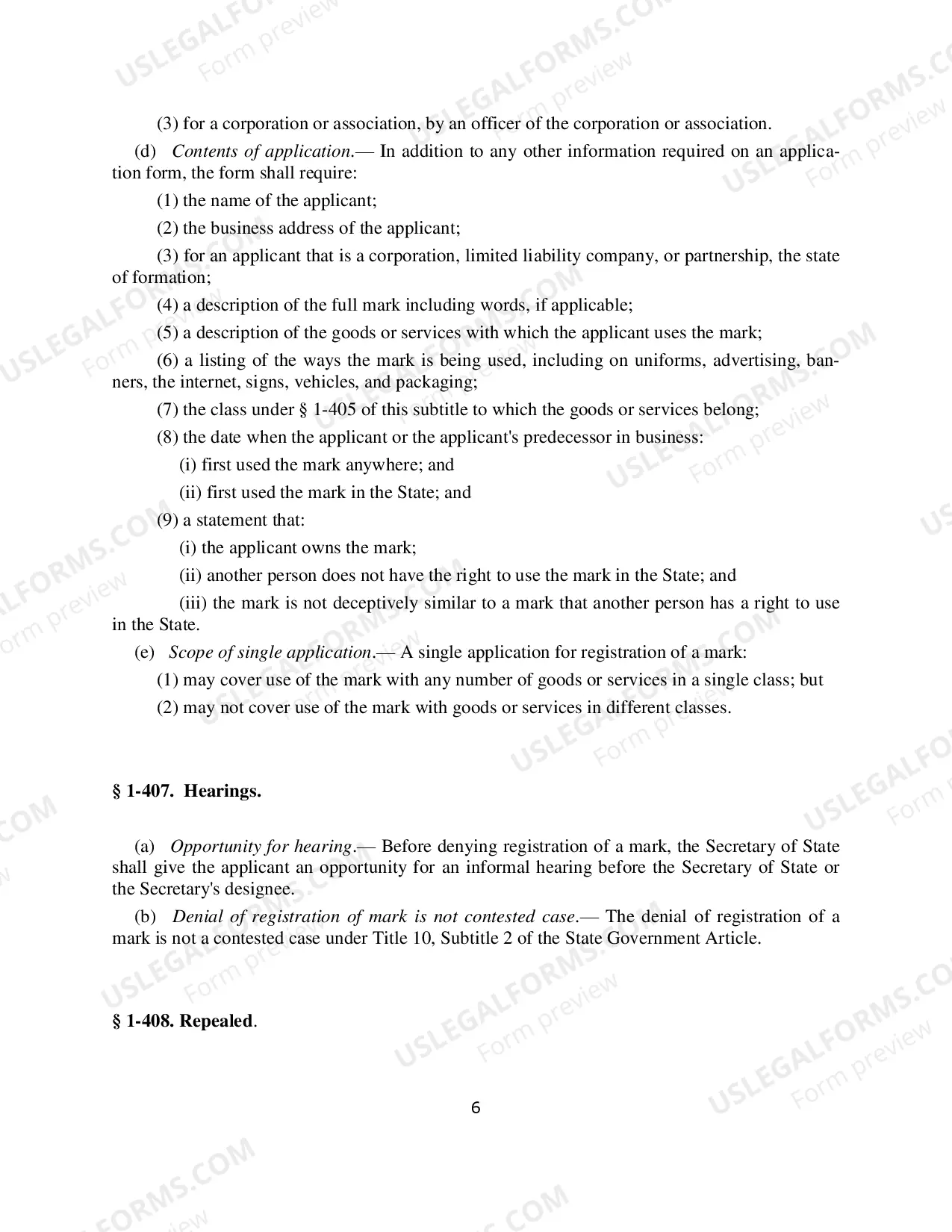 Preview Trademark Or Service Mark Assignment Form
