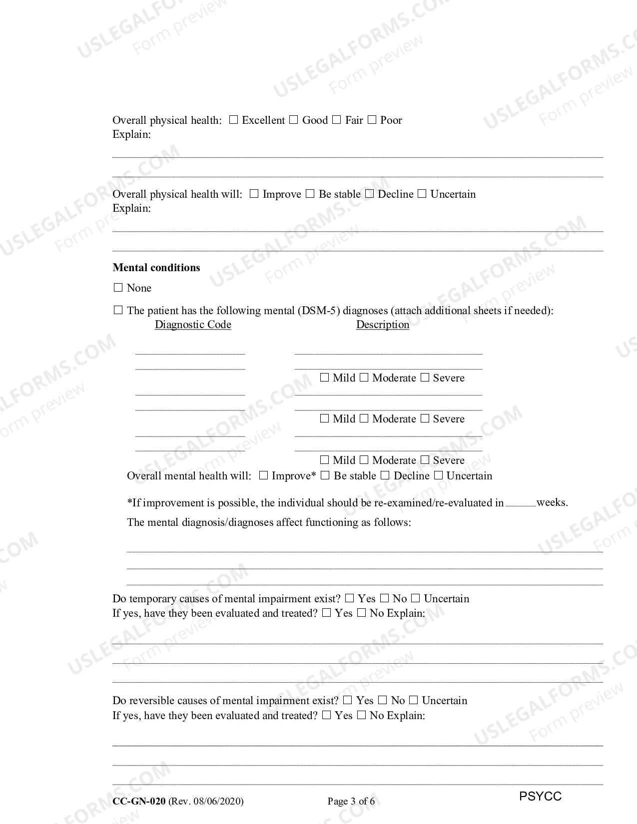 Preview Psychologist's Certificate