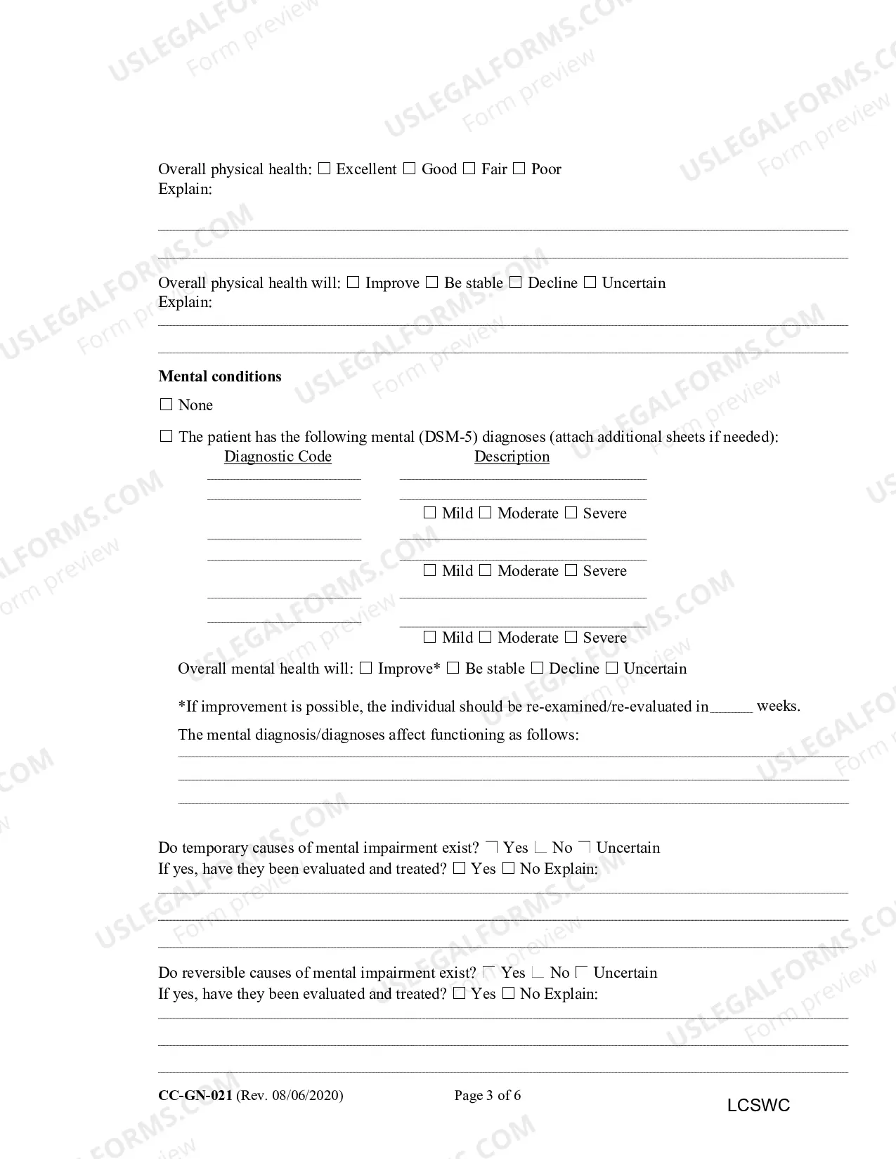 Preview Licensed Certified Social Worker-Clinical (LCSW-C) Certificate