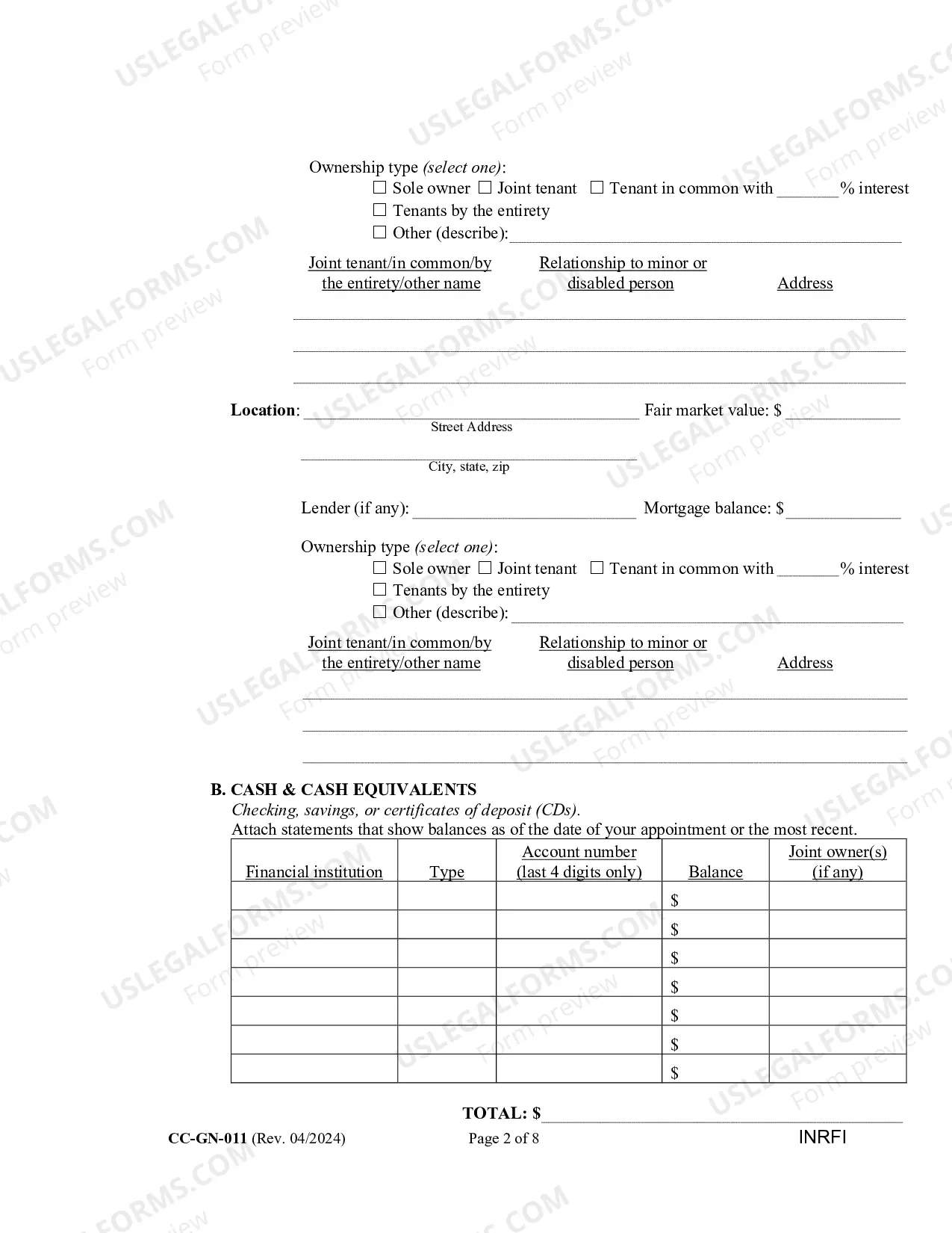 Preview Guardianship Inventory And Information Report