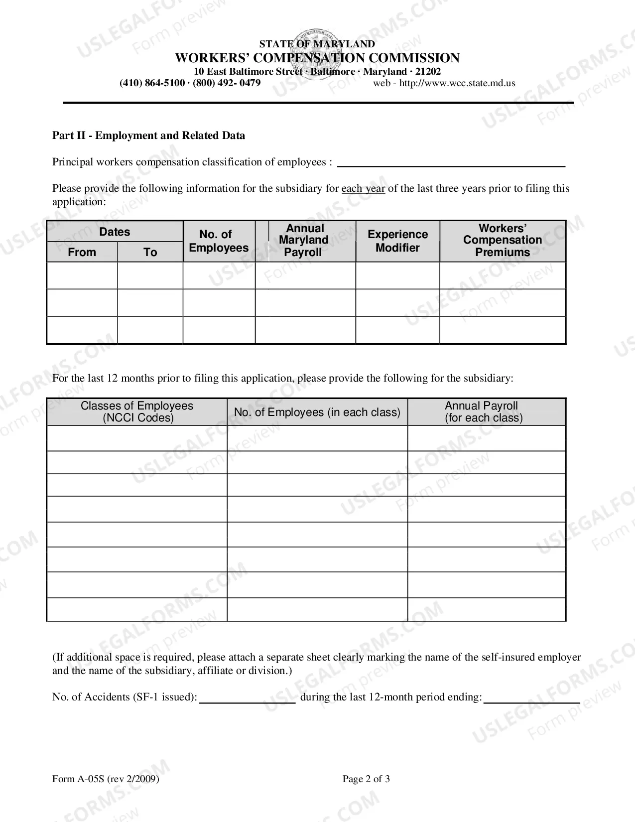 Preview Self-Insured Employers Application To Add A Subsidiary