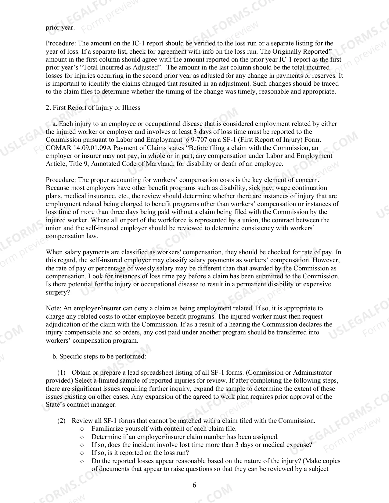 Preview Compliance Audit Procedures Guide (Attachment H)