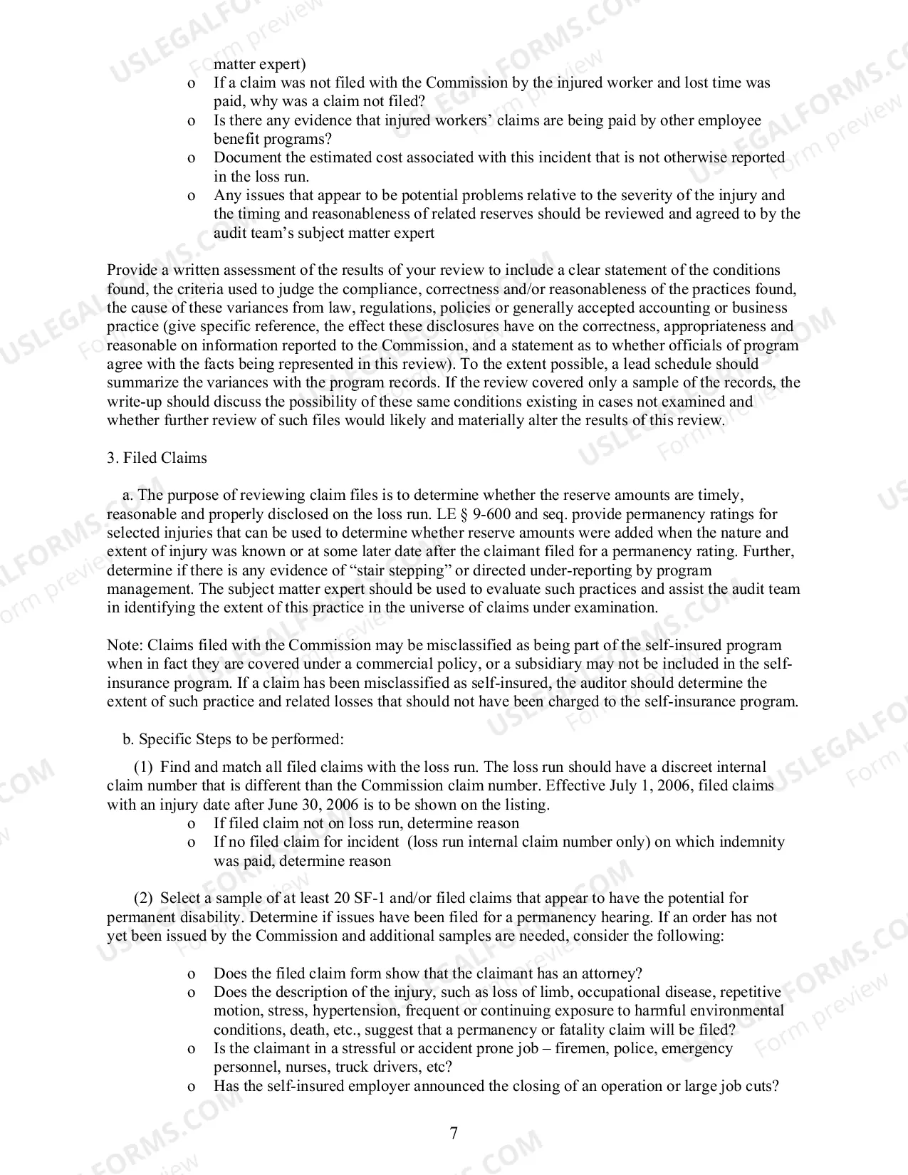 Preview Compliance Audit Procedures Guide (Attachment H)