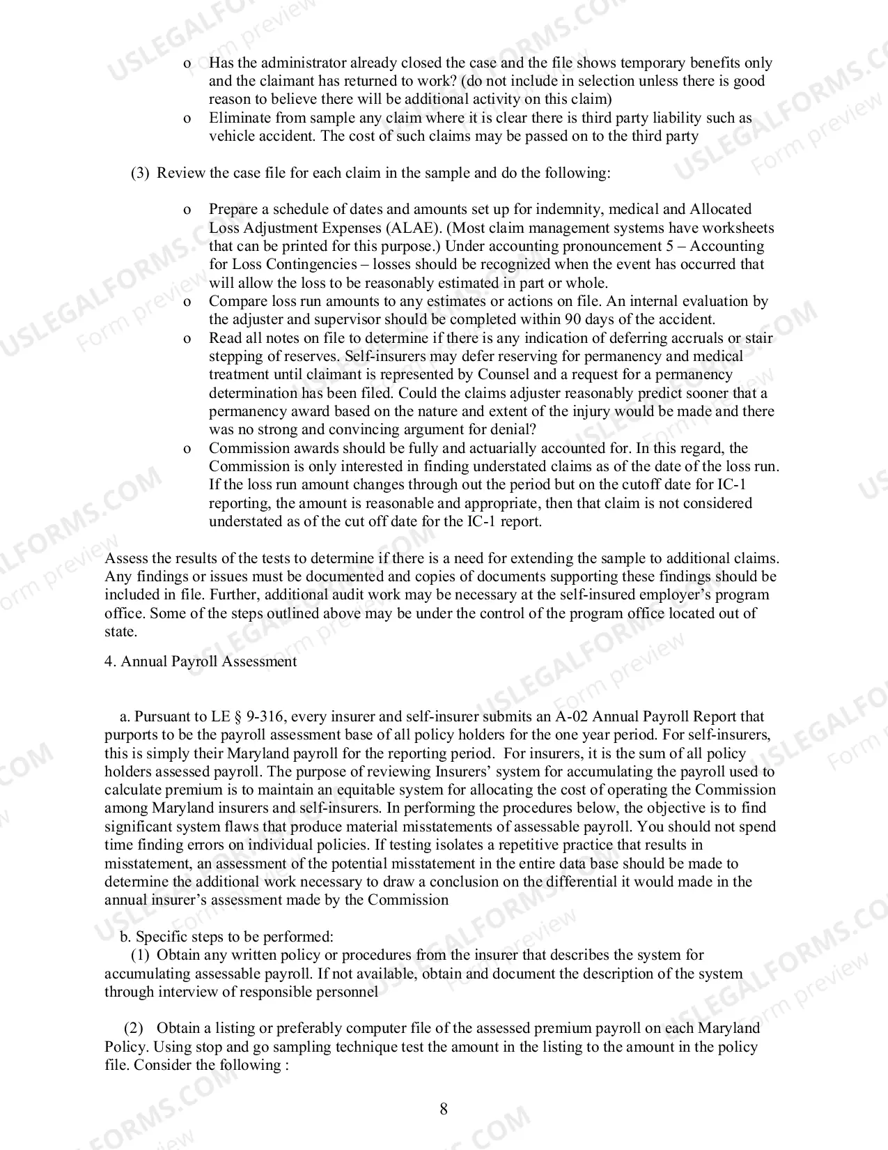 Preview Compliance Audit Procedures Guide (Attachment H)
