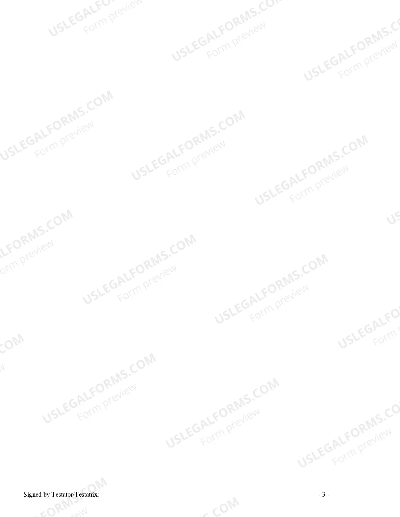 Preview Written Revocation of Will