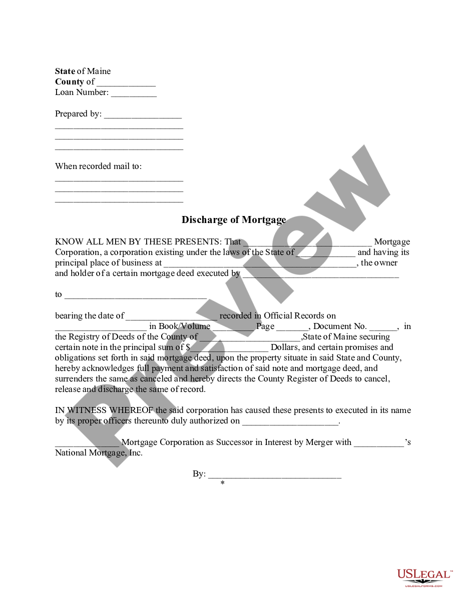page 0 Discharge of Mortgage (2) preview