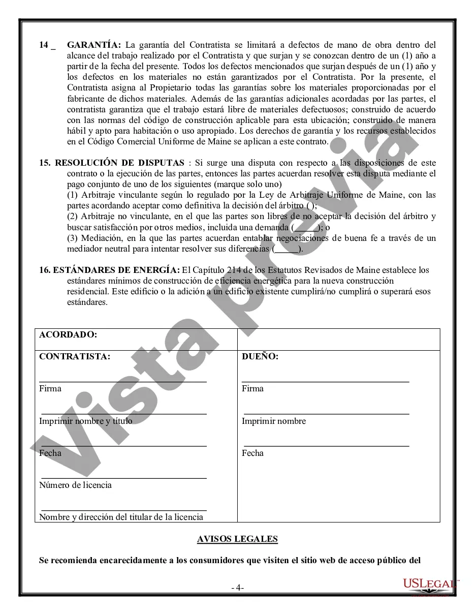 Preview Contrato de carpintero de molduras para contratista