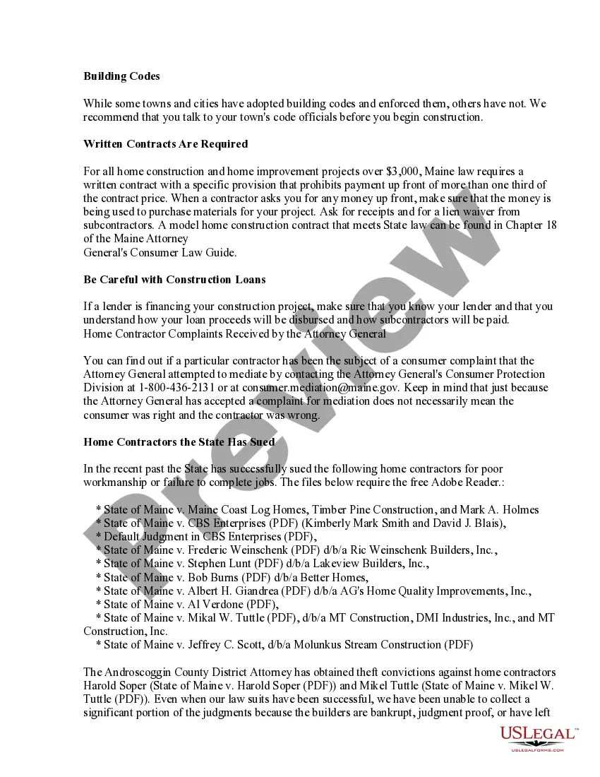 Preview Trim Carpenter Contract for Contractor