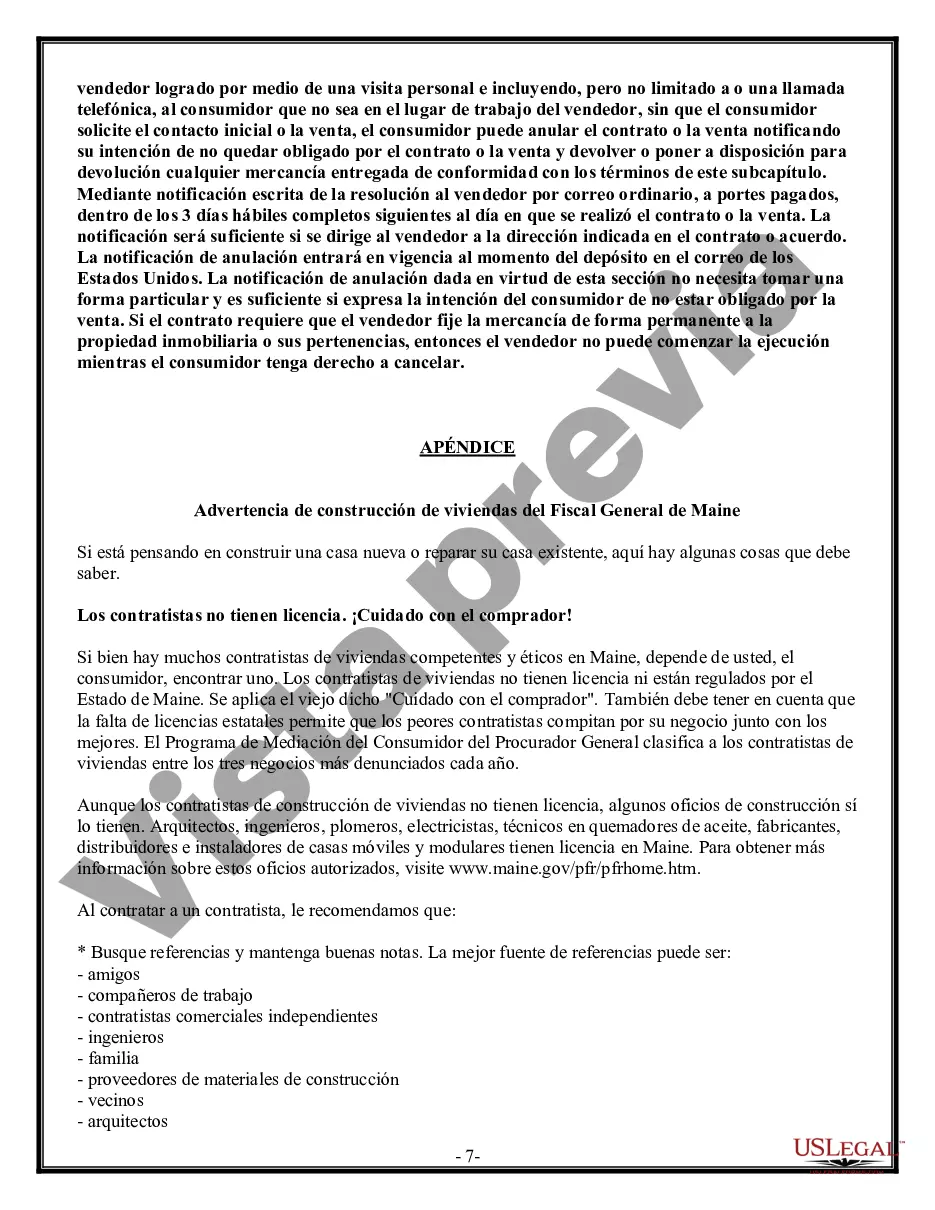 Preview Contrato de paisajismo para contratista