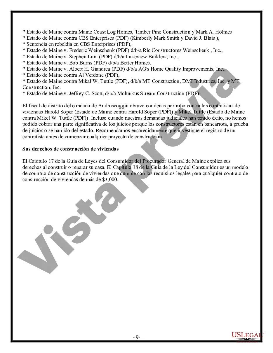 Preview Contrato de paisajismo para contratista