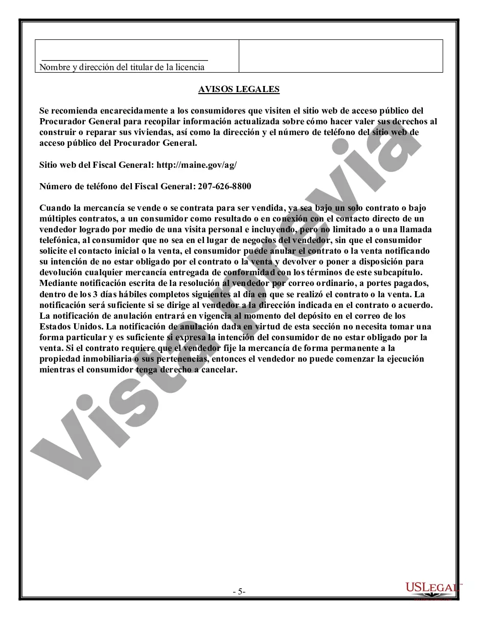Preview Contrato de pavimentación para contratista