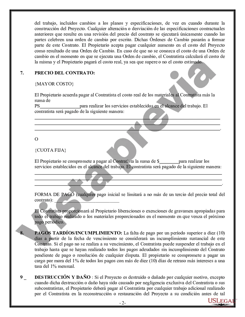 Preview Contrato de Refrigeración para Contratista