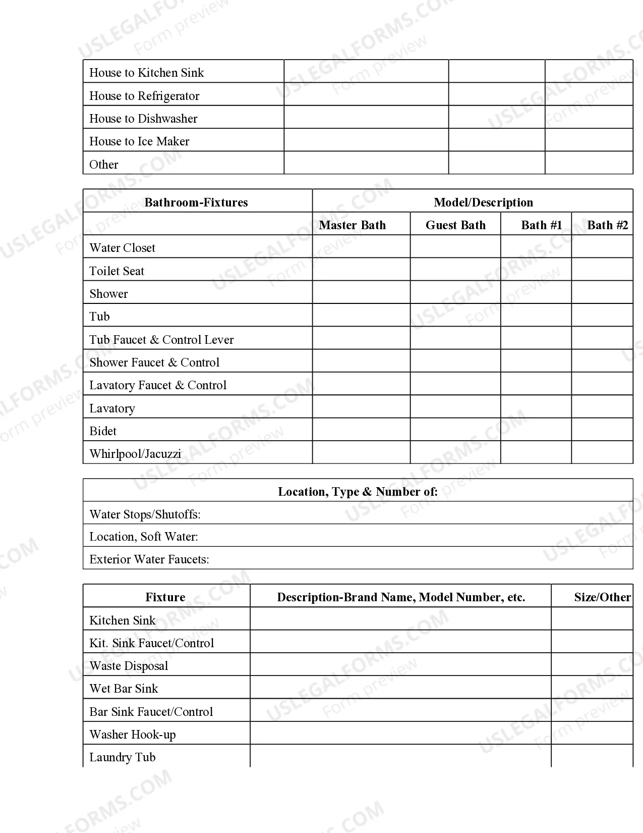 Preview Plumbing Contract for Contractor