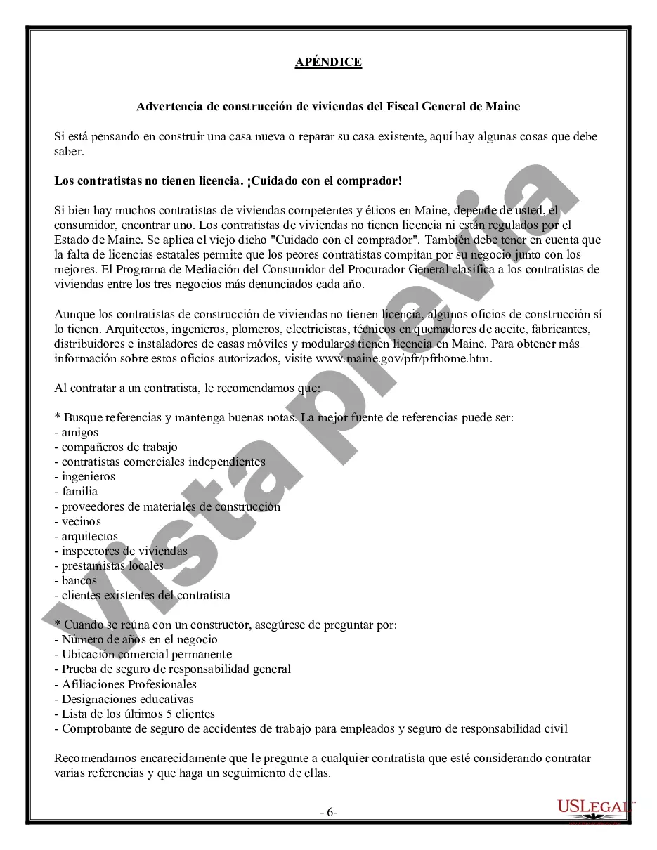 Preview Contrato de techado para contratista