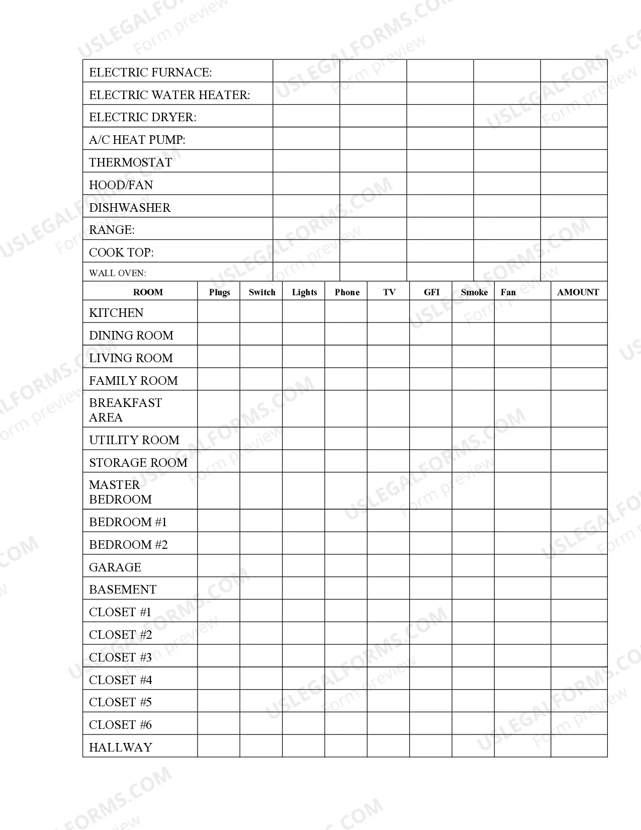 Preview Electrical Contract for Contractor