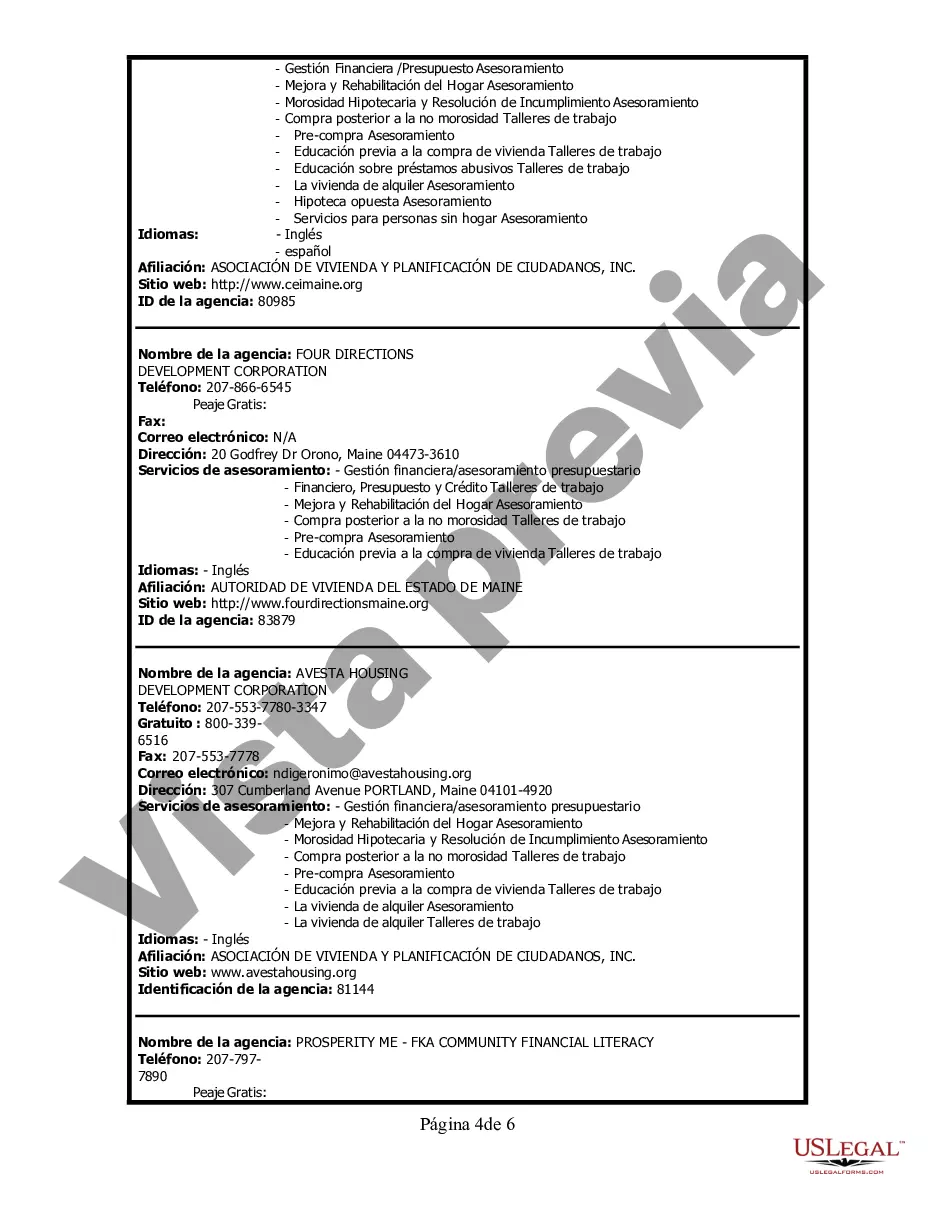 Preview Aviso general de incumplimiento de contrato de escritura