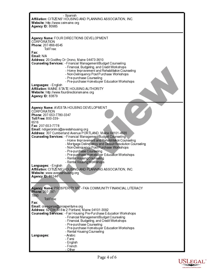 Preview General Notice of Default for Contract for Deed