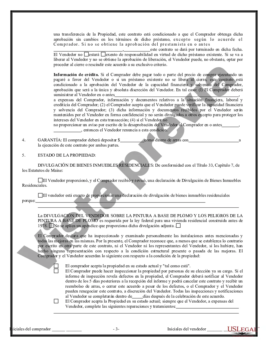Preview Contrato de Compraventa de Bienes Inmuebles sin Corredor para Acuerdo de Venta de Casa Residencial