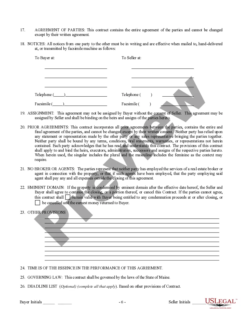 Get Contract for Sale and Purchase of Real Estate with No Broker for Residential Home Sale Agreement Preview Contract for Sale and Purchase of Real Estate with No Broker for Residential Home Sale Agreement