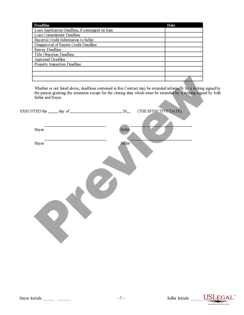 Get Contract for Sale and Purchase of Real Estate with No Broker for Residential Home Sale Agreement Preview Contract for Sale and Purchase of Real Estate with No Broker for Residential Home Sale Agreement