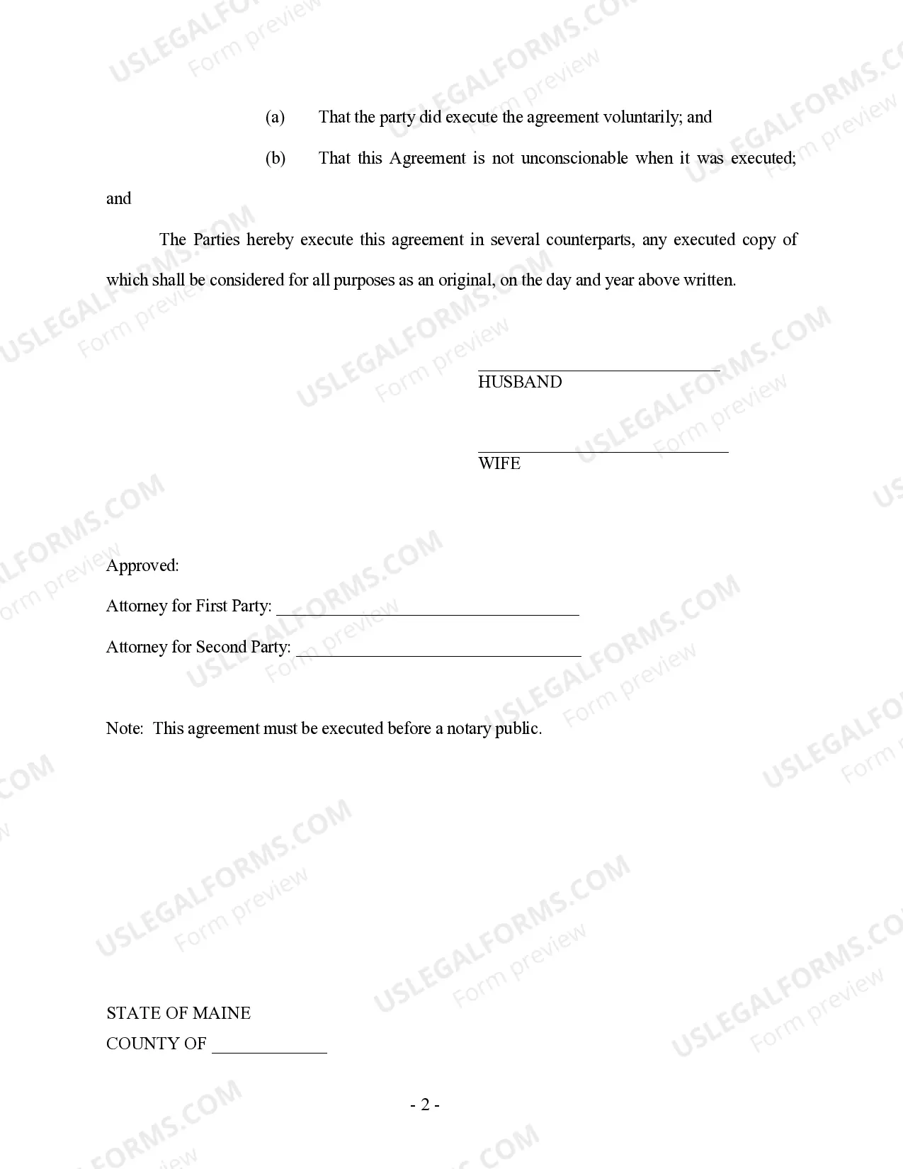 Preview Revocation of Premarital or Prenuptial Agreement