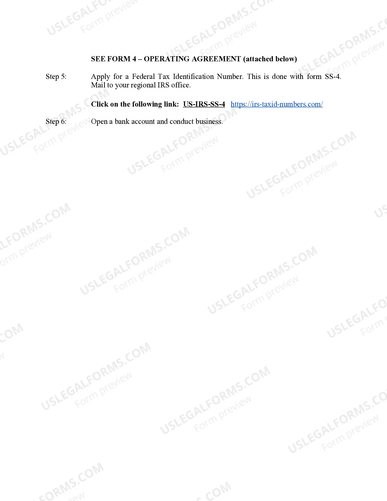 Preview Maine Professional Limited Liability Company PLLC Formation Package