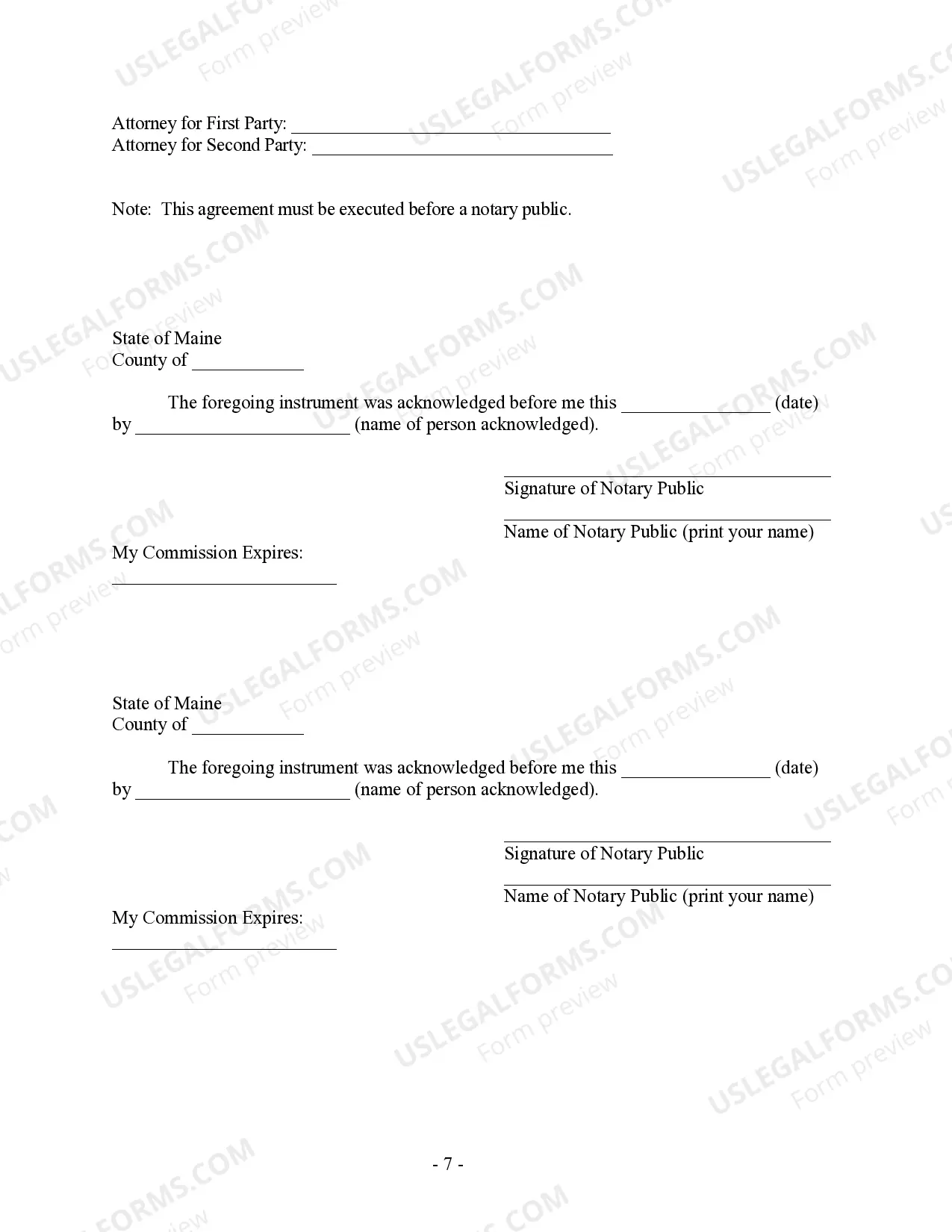 Preview Postnuptial Property Agreement