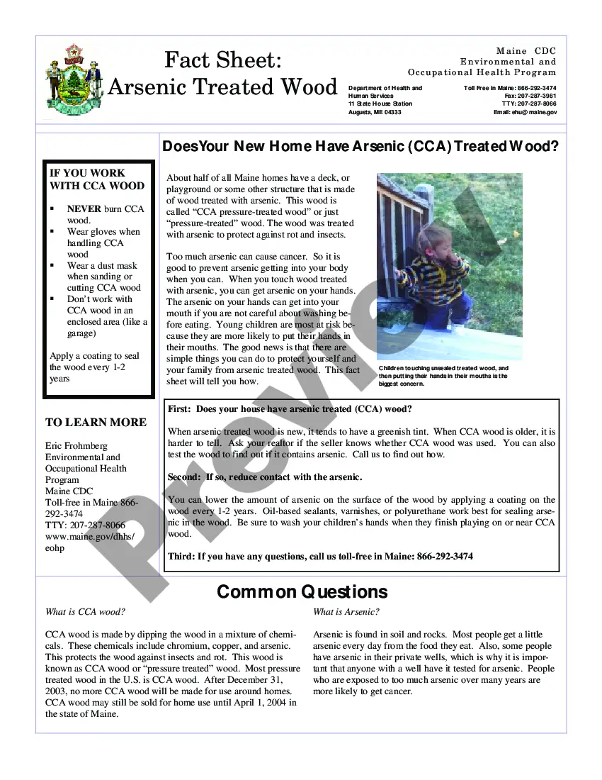 Preview Residential Real Estate Sales Disclosure Statement