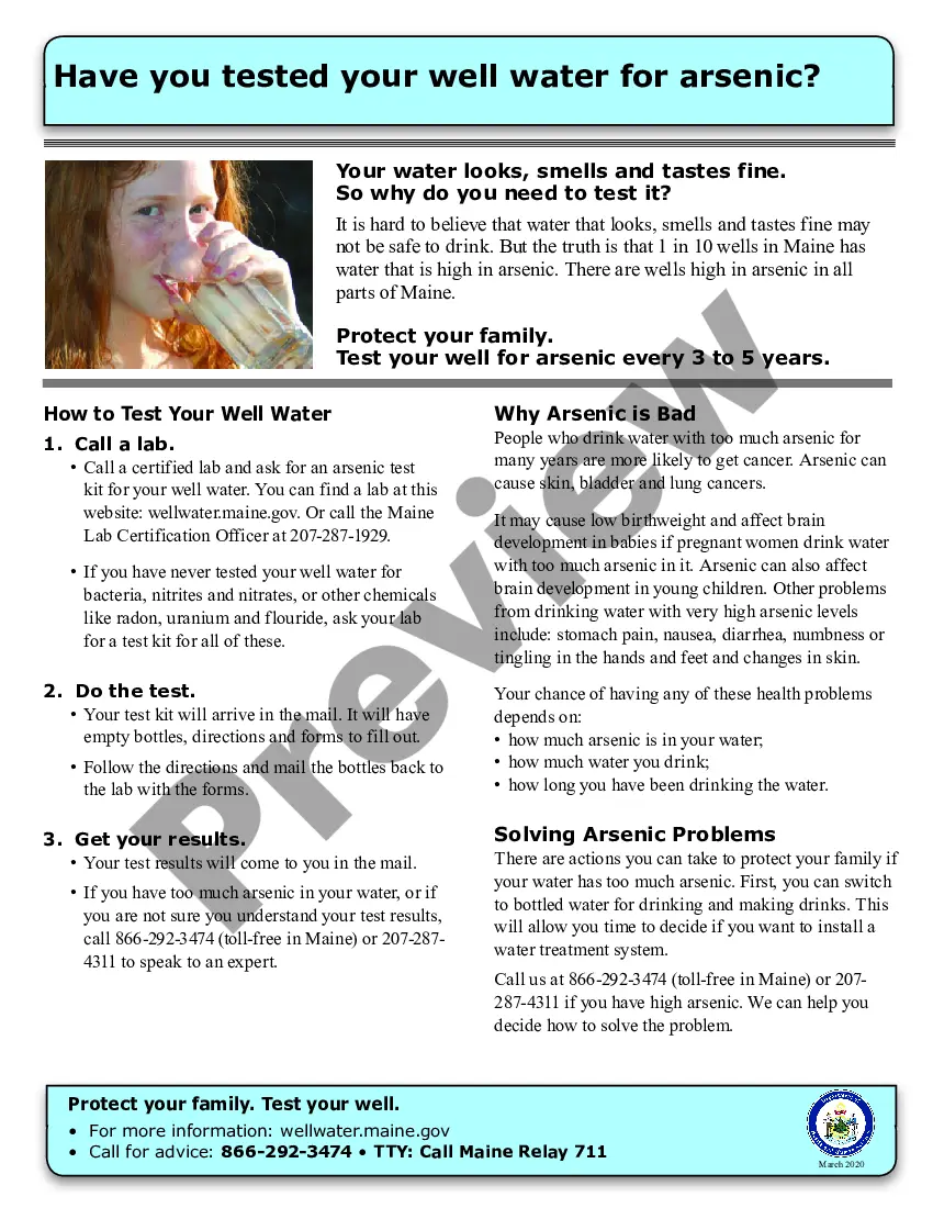 Preview Residential Real Estate Sales Disclosure Statement