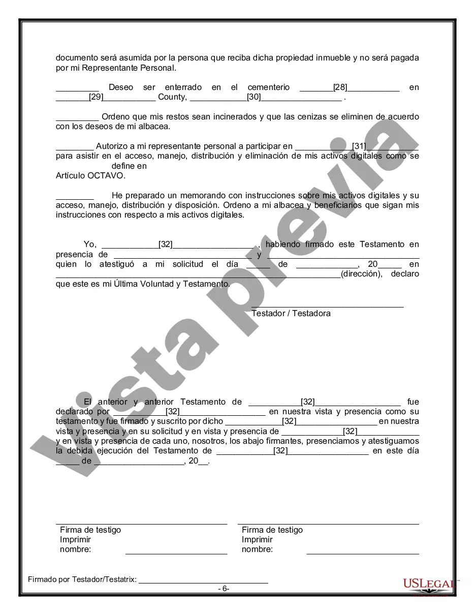 Preview Testamentos mutuos que contienen última voluntad y testamentos para personas solteras que viven juntas sin hijos