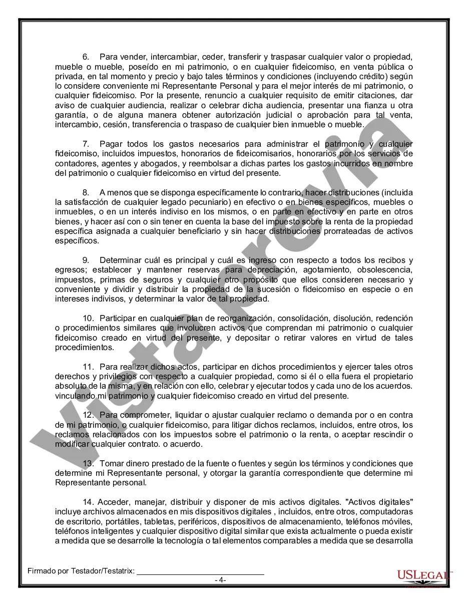 Preview Testamentos mutuos que contienen última voluntad y testamentos para personas solteras que viven juntas sin hijos