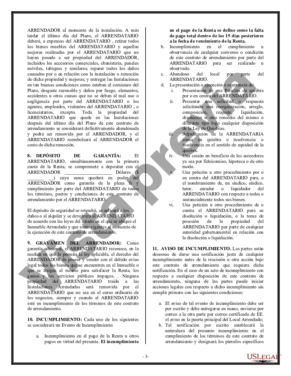 Preview Arrendamiento de edificio o espacio comercial