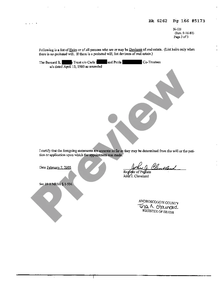 Get Certificate of Probate and Abstract Preview Certificate of Probate and Abstract