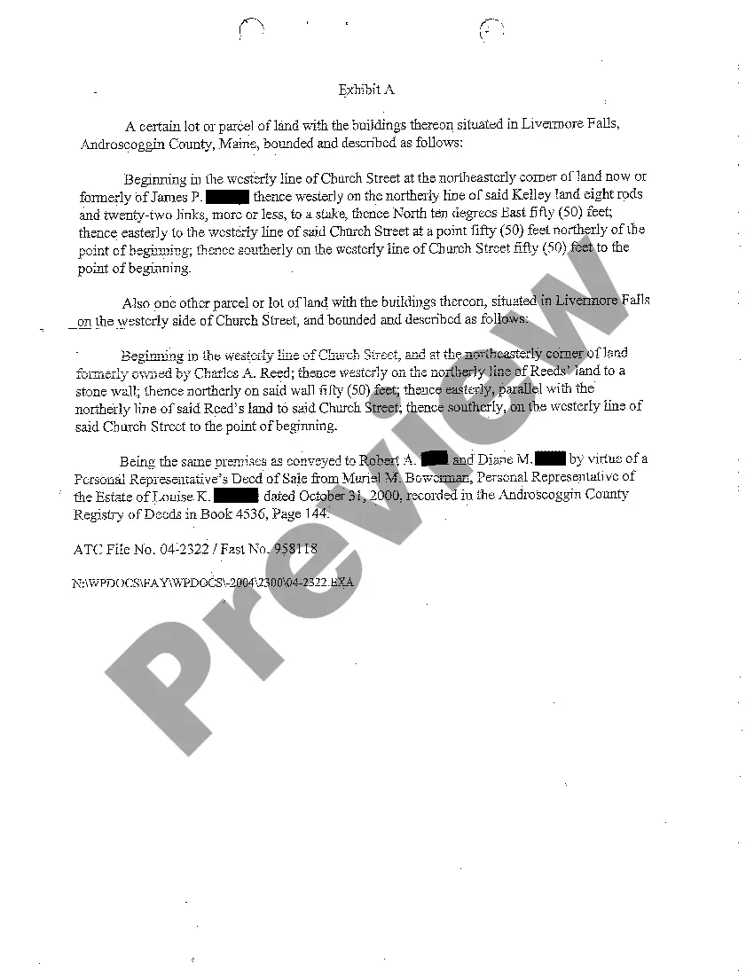 Preview A12 Clerk's Certificate For Foreclosure and Sale