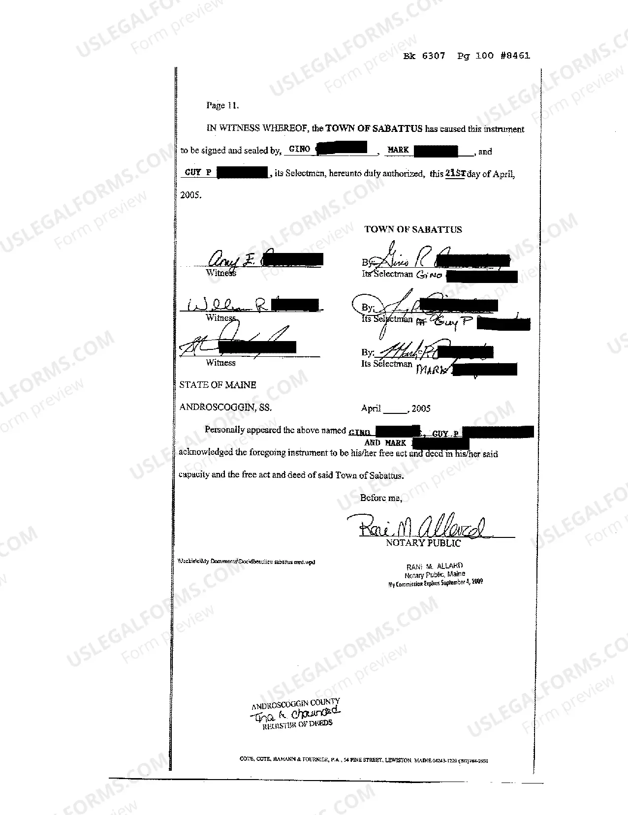 Preview Municipal Release Deed