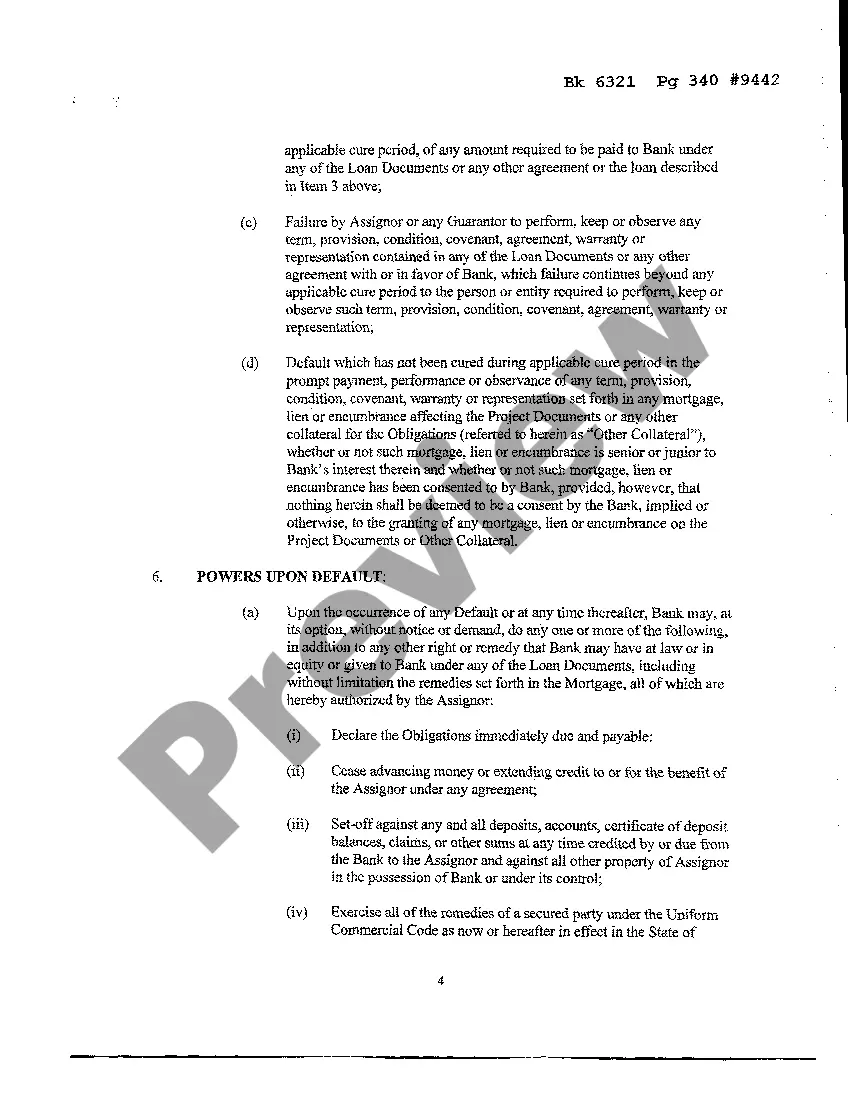 Preview Assignment of Project Documents