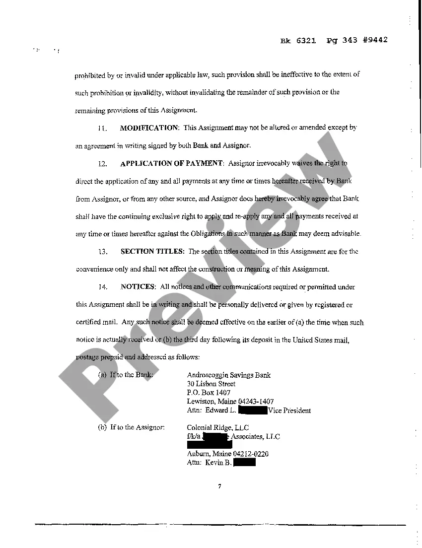 Preview Assignment of Project Documents