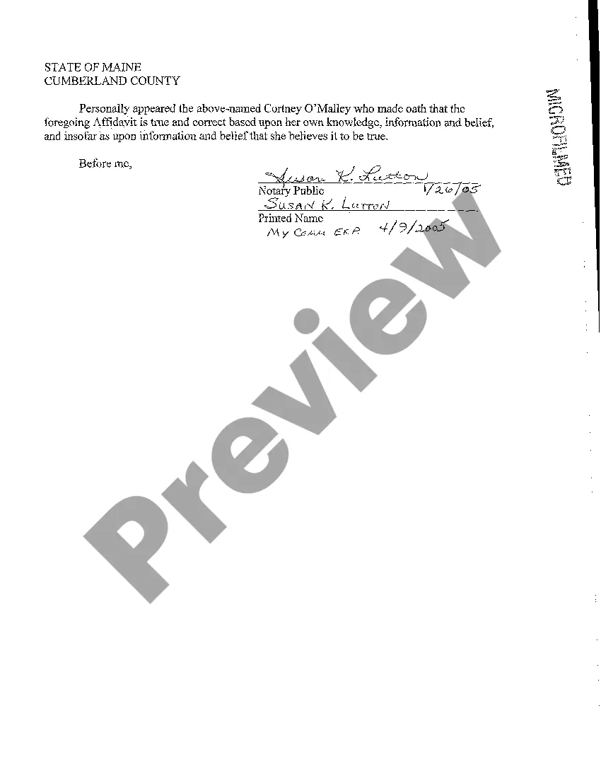 Preview A07 Affidavit in Support of Motion to Reconsider Denial of Petition for Appointment of Temporary Conservator