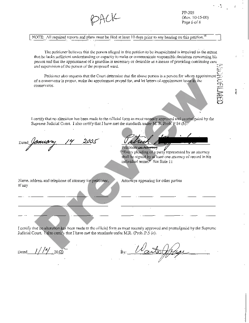 Preview A12 Joined Petitions - Appointment of Guardian and Conservator - Public