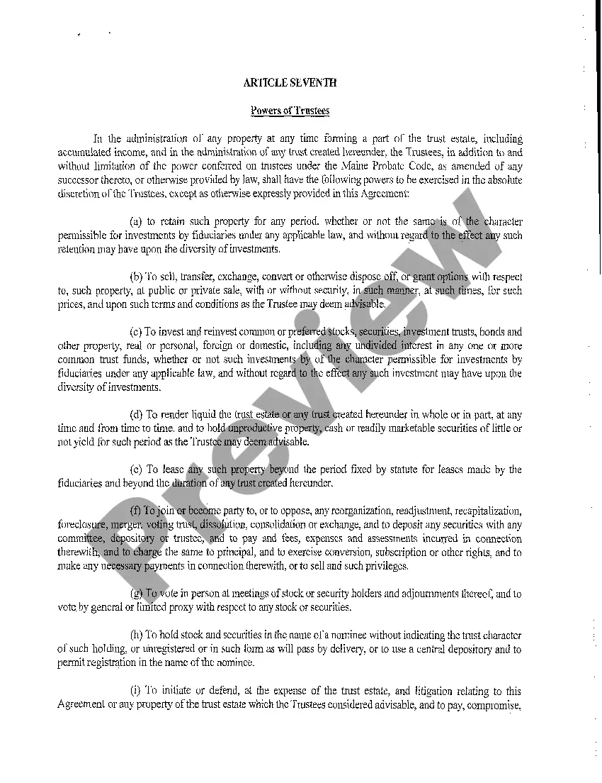 Get A05 Declaration of Trust Preview A05 Declaration of Trust