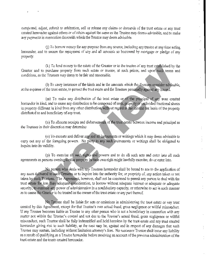 Get A05 Declaration of Trust Preview A05 Declaration of Trust