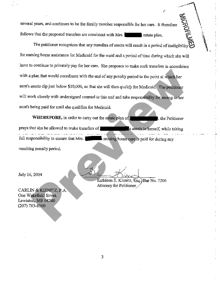 Preview A04 Memorandum in Support of Petition for Single Transaction Authority