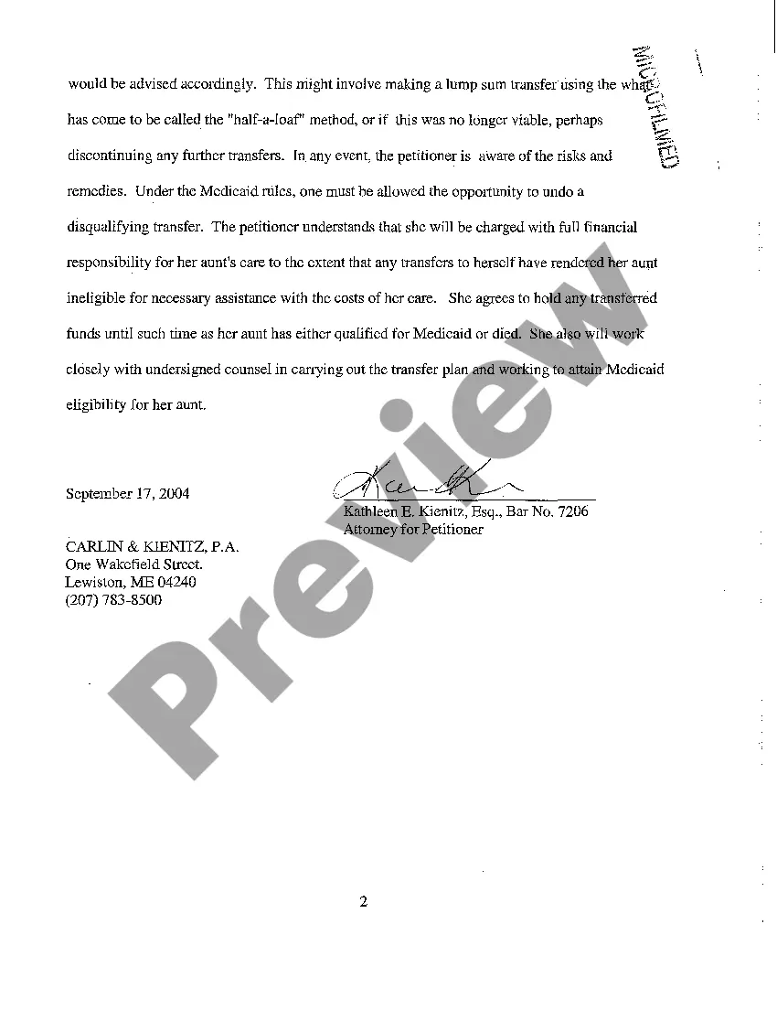 Preview A10 Supplemental Memorandum in Support of Petition for Single Transaction Authority