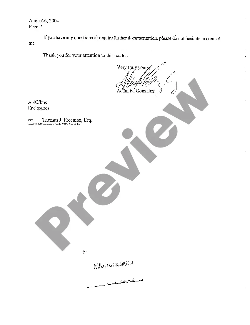 Preview A07 Letter to Judge of Enclosed Documents for Purposes of Naming a Foreign Personal Representative