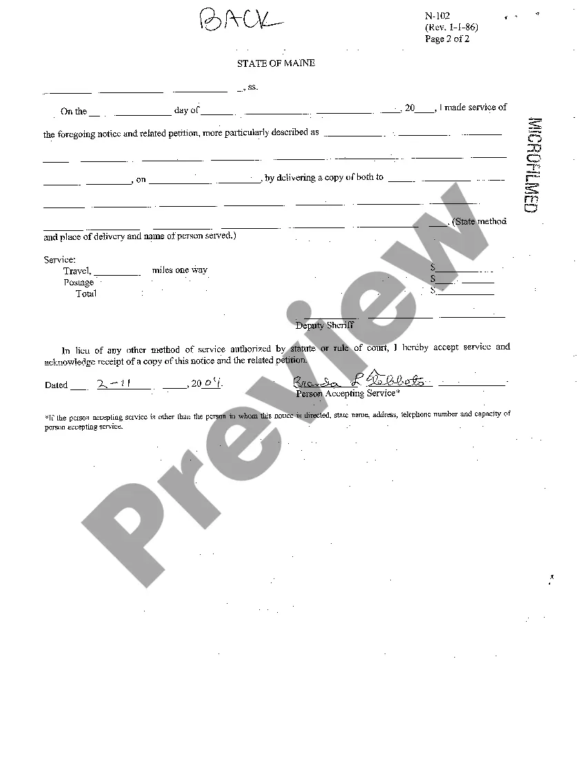 Preview A03 General Notice of Beginning of a Formal Probate Proceeding