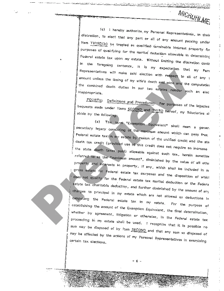 Get A03 Exhibit A - Last Will and Testament of Decedent Preview A03 Exhibit A - Last Will and Testament of Decedent