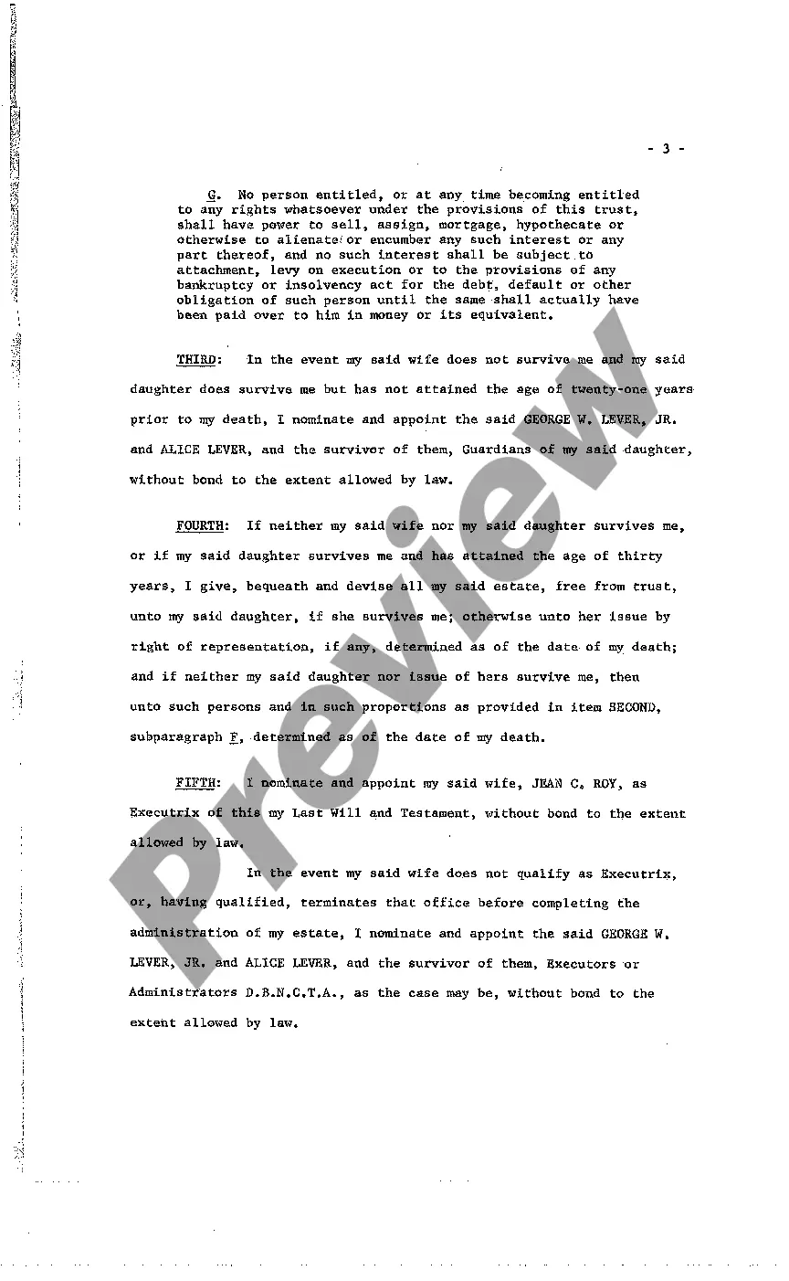 Get A12 Last Will and Testament of Decedent Preview A12 Last Will and Testament of Decedent